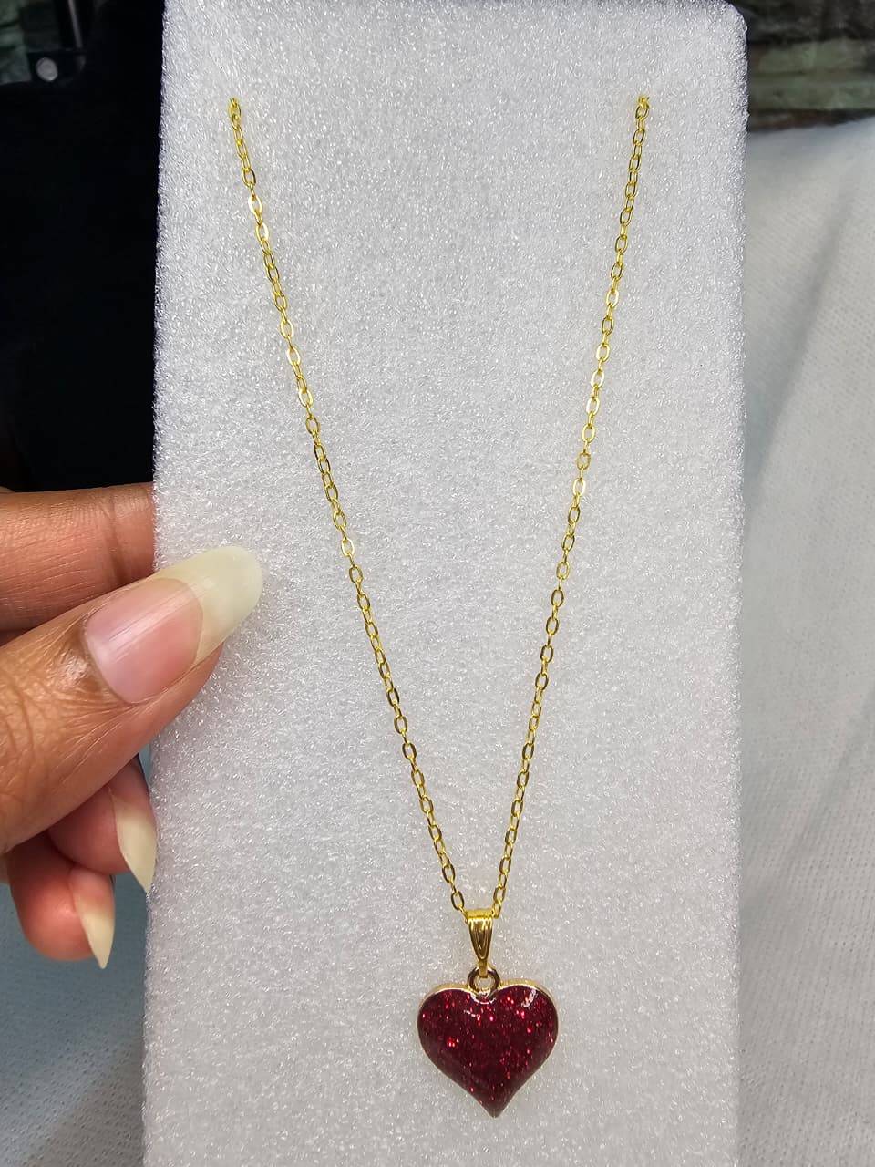 Heart Pendent chain